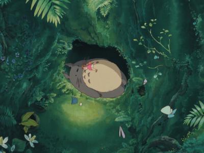 Tegning fra Miyazaki film