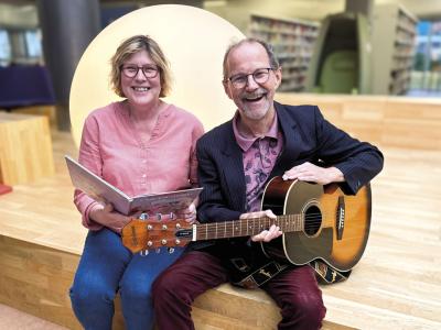Sanne Andersen og Peter Elmelund
