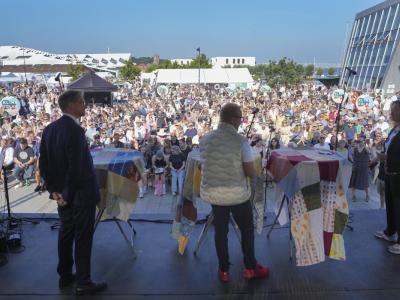Foto fra Klimafolkemødet 2024