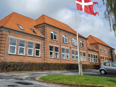Langå Bibliotek udefra